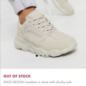 Asos chunky sneaker trainers